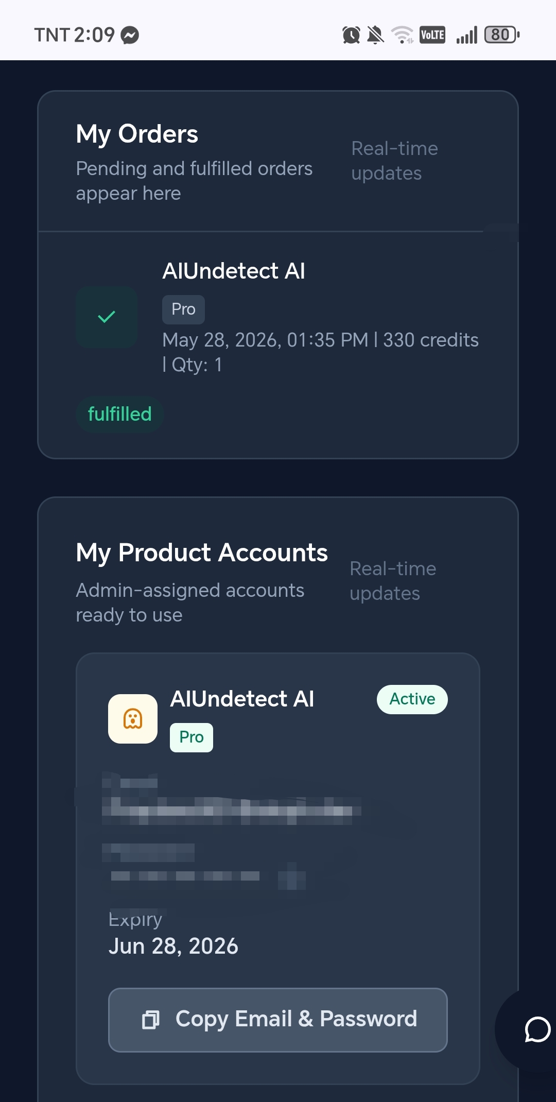 Legit seller! Highly recommended. Fast service reponse. 🔥